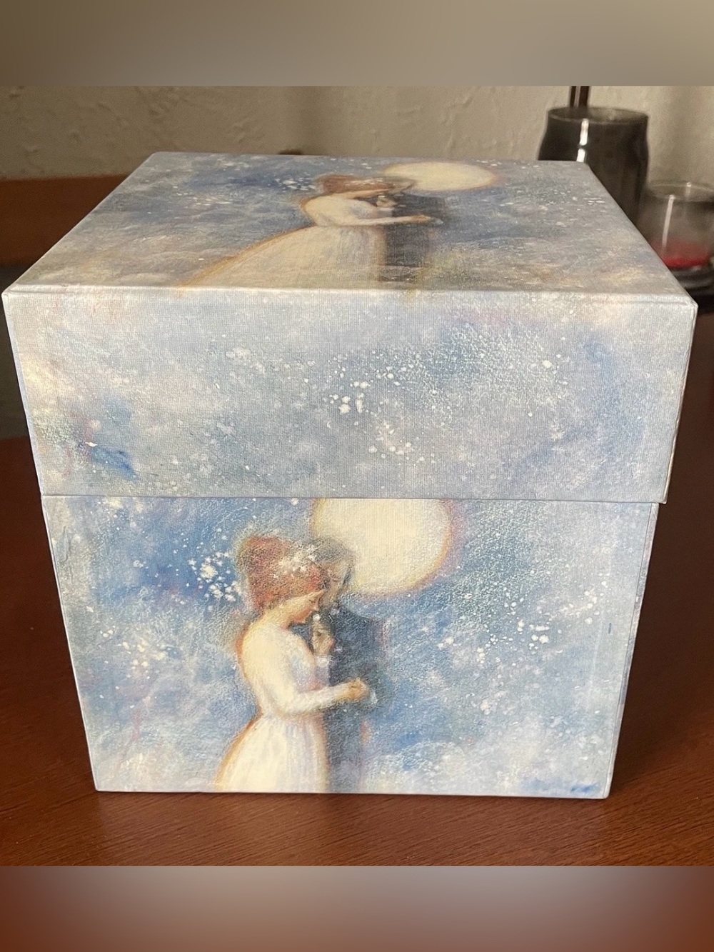 Bob’s Boxes Bride & Groom The Dance Wedding Box Bridal Storage Keepsake Box 7in